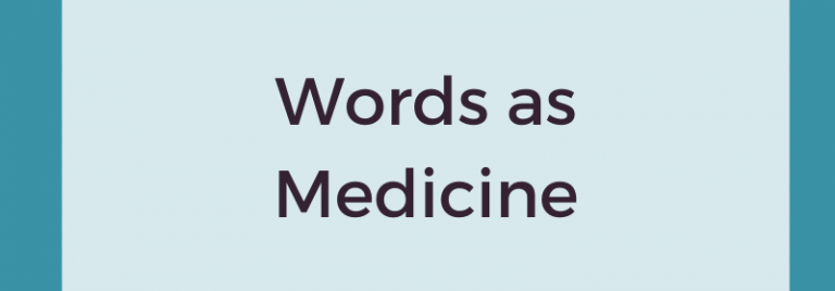 Words as Medicine: 2020 Book Review
